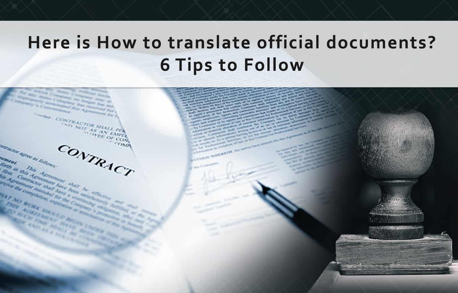 Can I Translate Documents Myself For Uscis